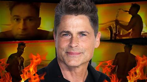 rob lowe tape|Rob Lowe says threesome sex tape leak helped him get sober